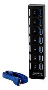 CARGADOR USB 7 PUERTOS